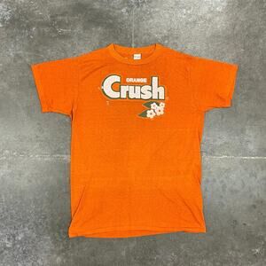 Vintage 70's Orange Crush Soda Promo T-Shirt XL